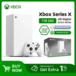 Microsoft Xbox Series X 1TB  White digital Video Game