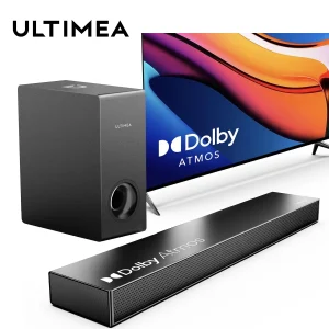 ULTIMEA 190W 2.1 Soundbar with Dolby 3D Surround Sound