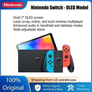Nintendo Switch OLED Model Game Console White Joy-Con