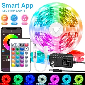 Strip Lights RGB LED Strips Bluetooth Color Changing